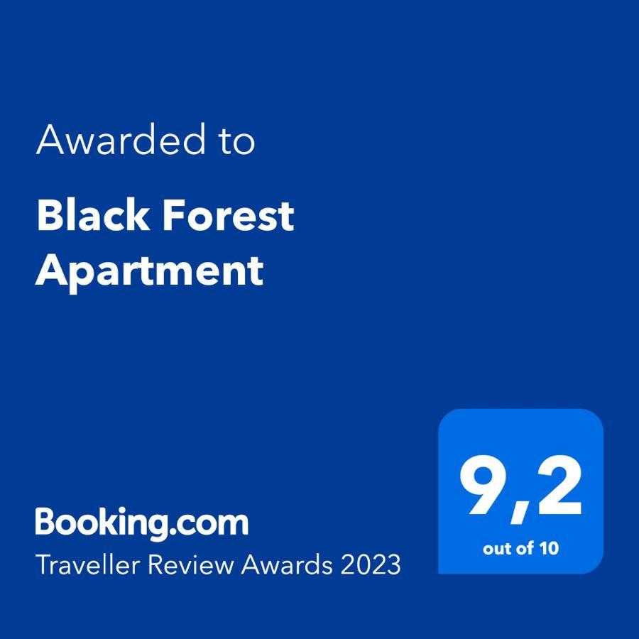Black Forest Apartment Bad Herrenalb Eksteriør billede